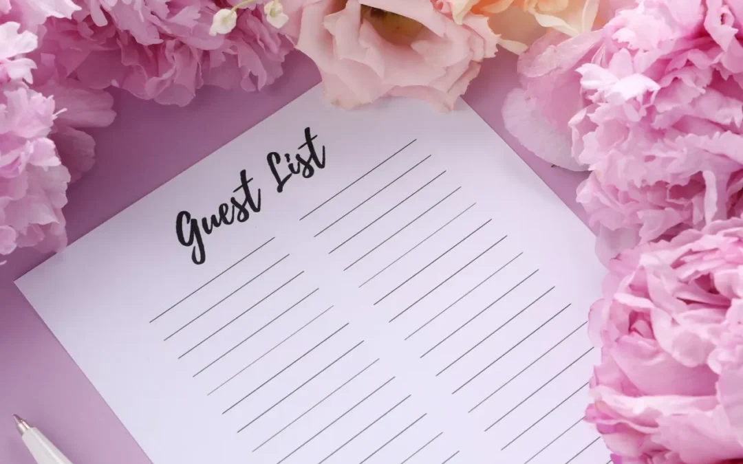 How to Manage Your Guest List Without Stress